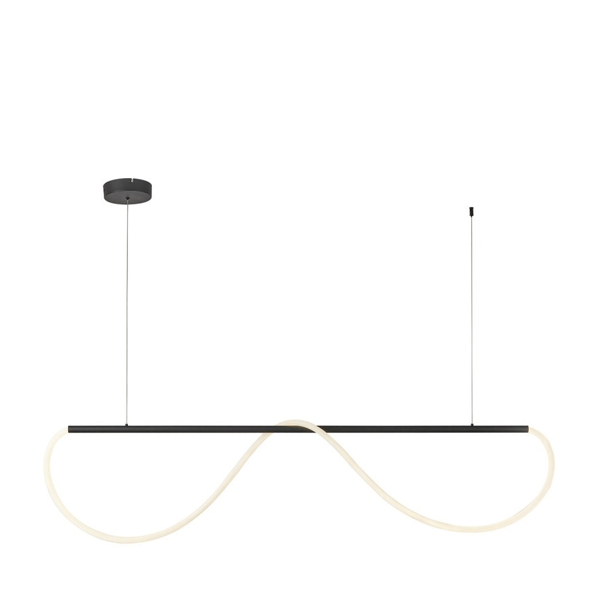 LED-ljuskrona på vajer MELECA LED/36W/230V 3000/4000/6000K 160 cm svart
