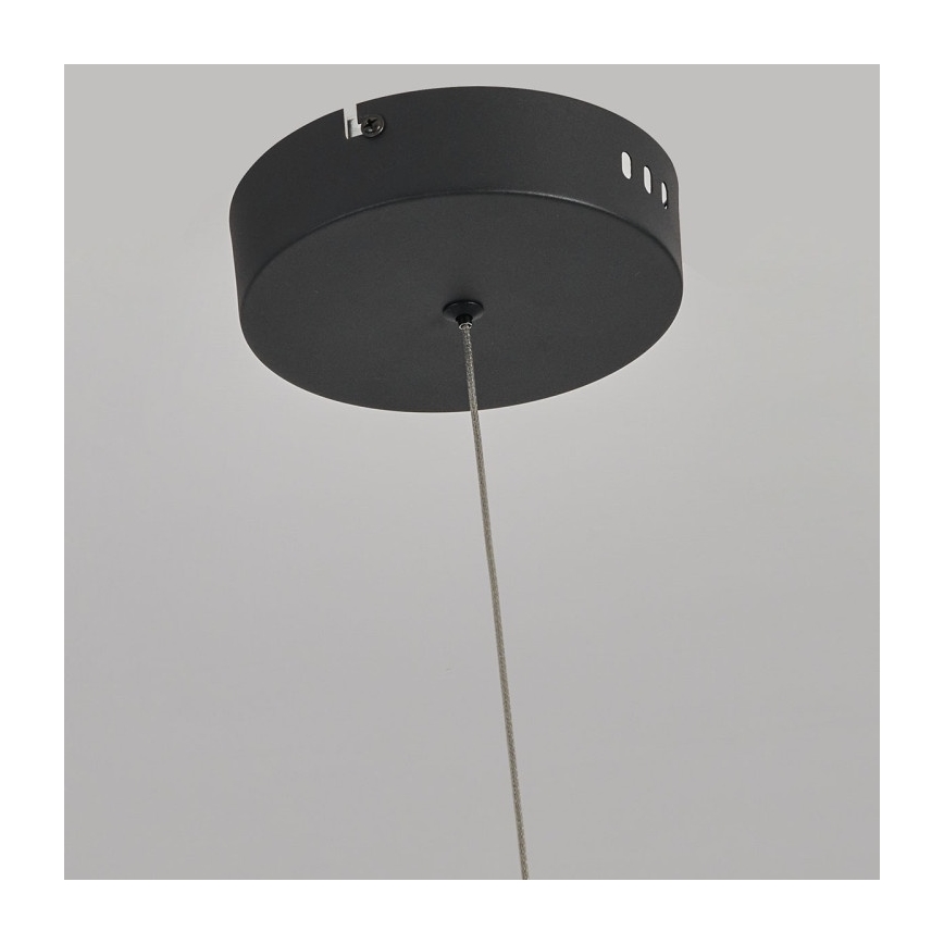 LED-ljuskrona på vajer MELECA LED/36W/230V 3000/4000/6000K 160 cm svart