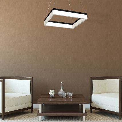 LED-ljuskrona på vajer NERO LED/32W/230V