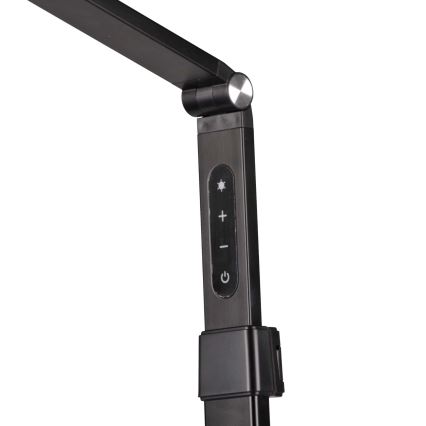 LED Ljusreglerad beröring golvlampa FERRARA LED/13W/230V 3000/4000/6000K svart