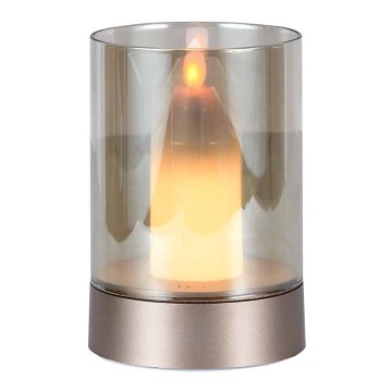 LED Ljusreglerad bord rechargeable lampa LED/2W/5V 3000K 2400 mAh koppar