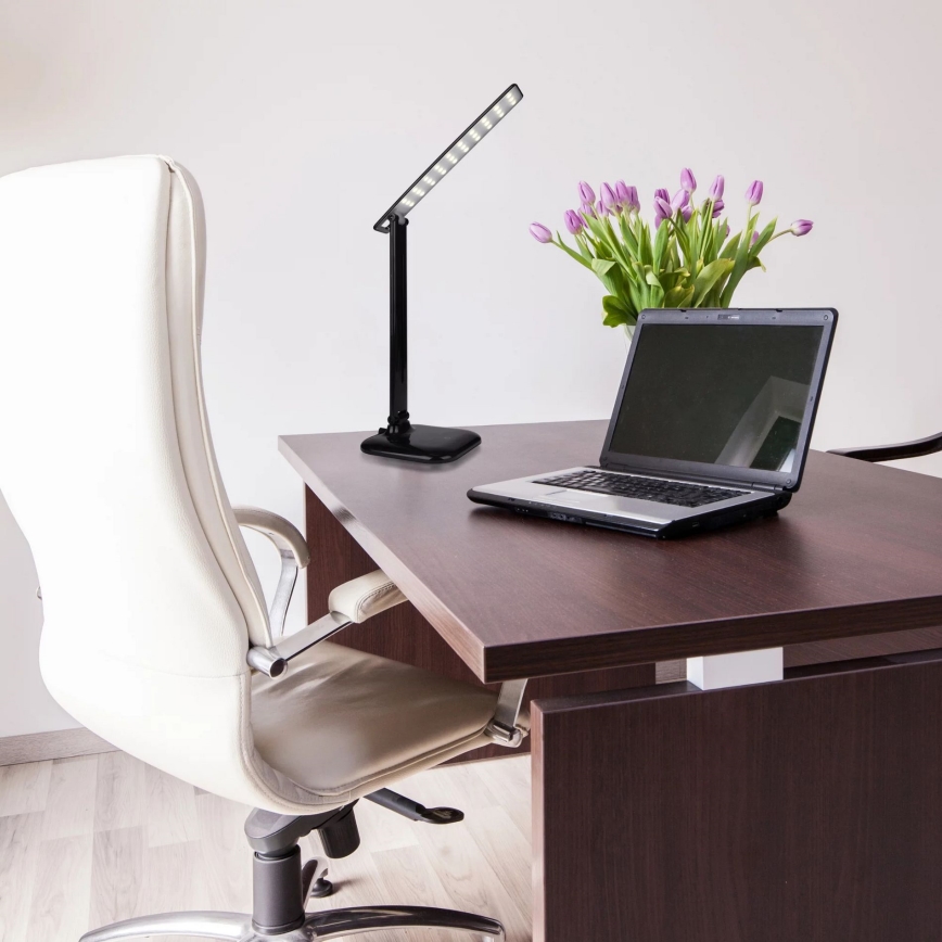 LED ljusreglerad bordslampa touch JOWI LED/8W/230V svart