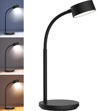 LED ljusreglerad bordslampa touch LED/4,5W/5V 3000/4000/6500K svart