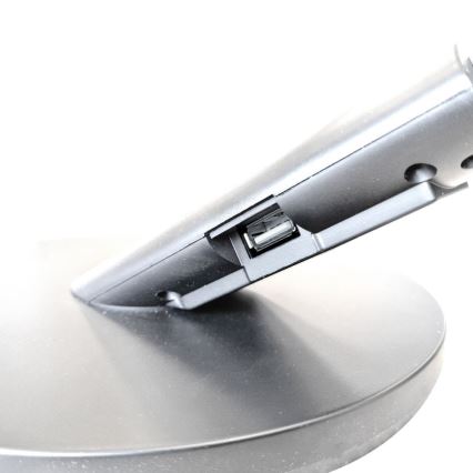 LED ljusreglerad bordslampa touch OPTIMUM LED/7W/230V USB 3000/4000/6000K silver