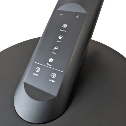LED ljusreglerad bordslampa touch OPTIMUM LED/7W/230V USB 3000/4000/6000K svart