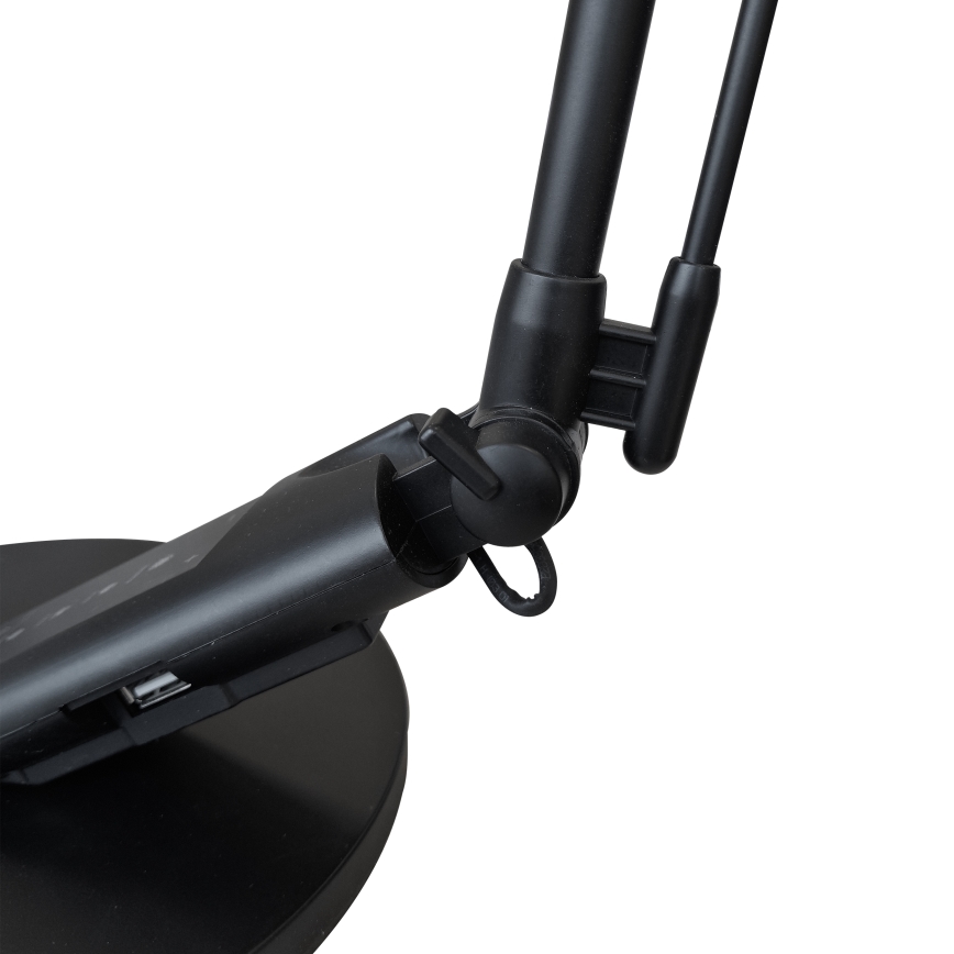 LED ljusreglerad bordslampa touch OPTIMUM LED/7W/230V USB 3000/4000/6000K svart