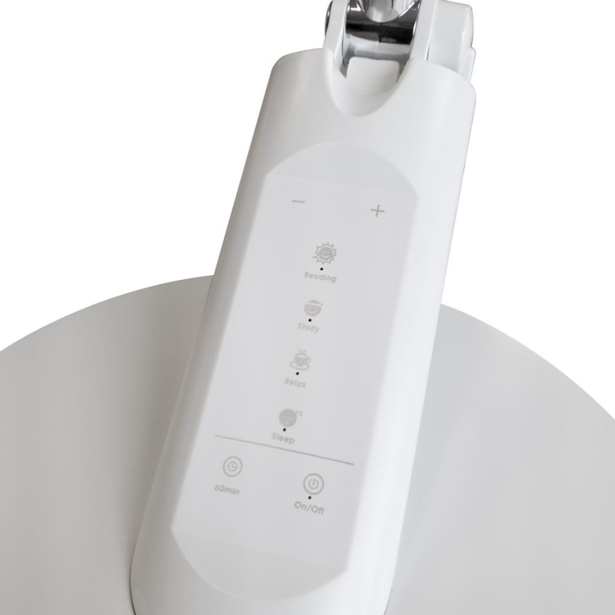 LED ljusreglerad bordslampa touch OPTIMUM LED/7W/230V USB 3000/4000/6000K vit