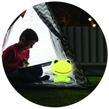 LED Ljusreglerad children's beröring lampa GRODA LED/2,5W/3,7V 1200 mAh