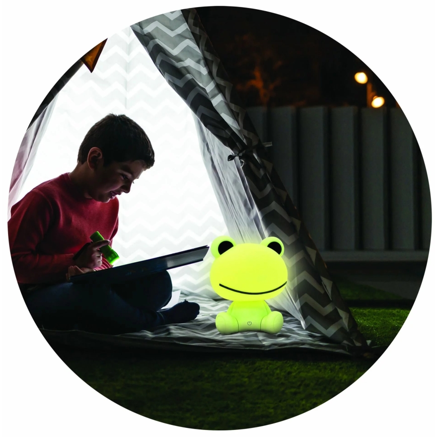 LED Ljusreglerad children's beröring lampa GRODA LED/2,5W/3,7V 1200 mAh