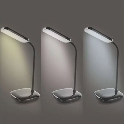 LED Ljusreglerad flexibel bordslampa LED/12W/230V 3000K/4000K/6500K svart