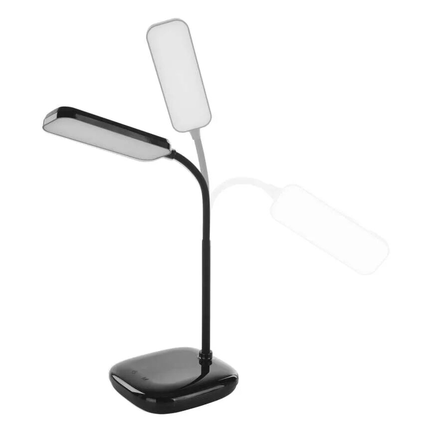 LED Ljusreglerad flexibel bordslampa LED/12W/230V 3000K/4000K/6500K svart