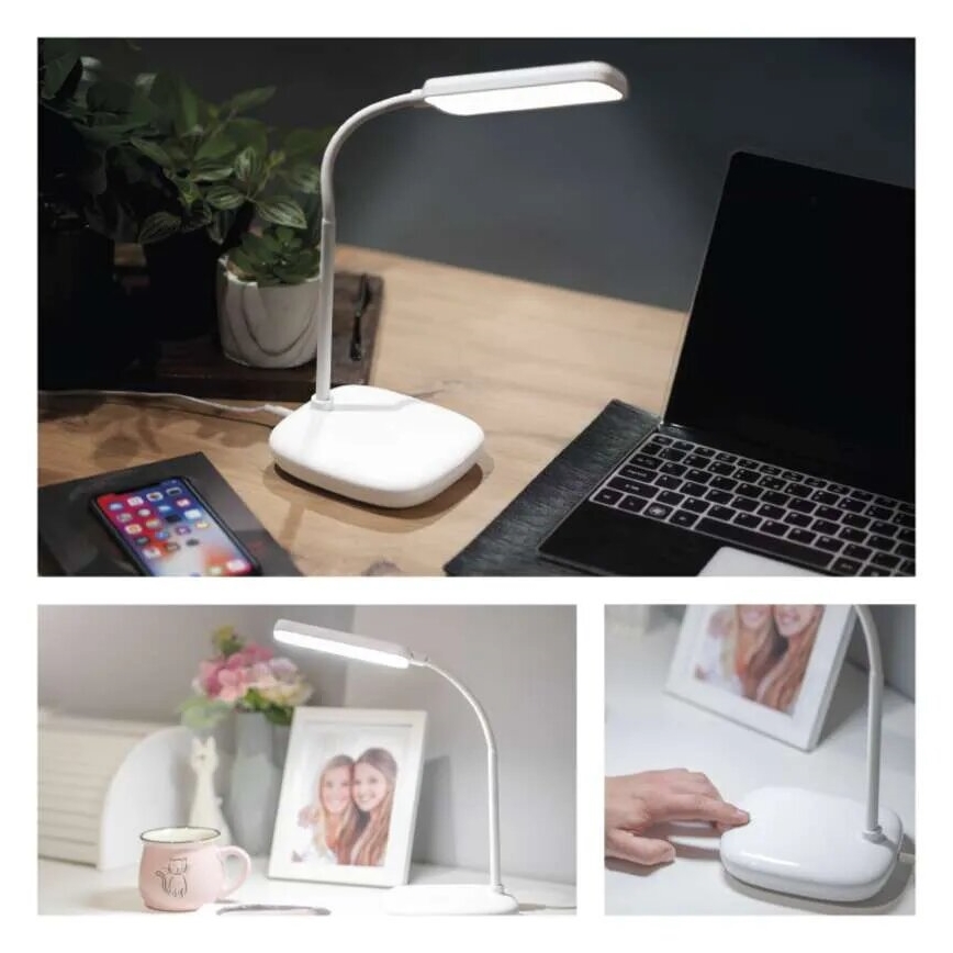 LED Ljusreglerad flexibel bordslampa LED/12W/230V 3000K/4000K/6500K vit