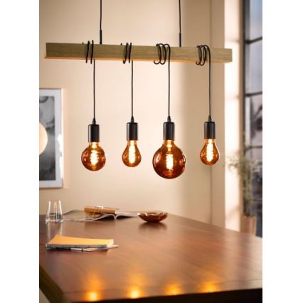 LED Ljusreglerad glödlampa A75 E27/4W/230V 2000K - Eglo 11881