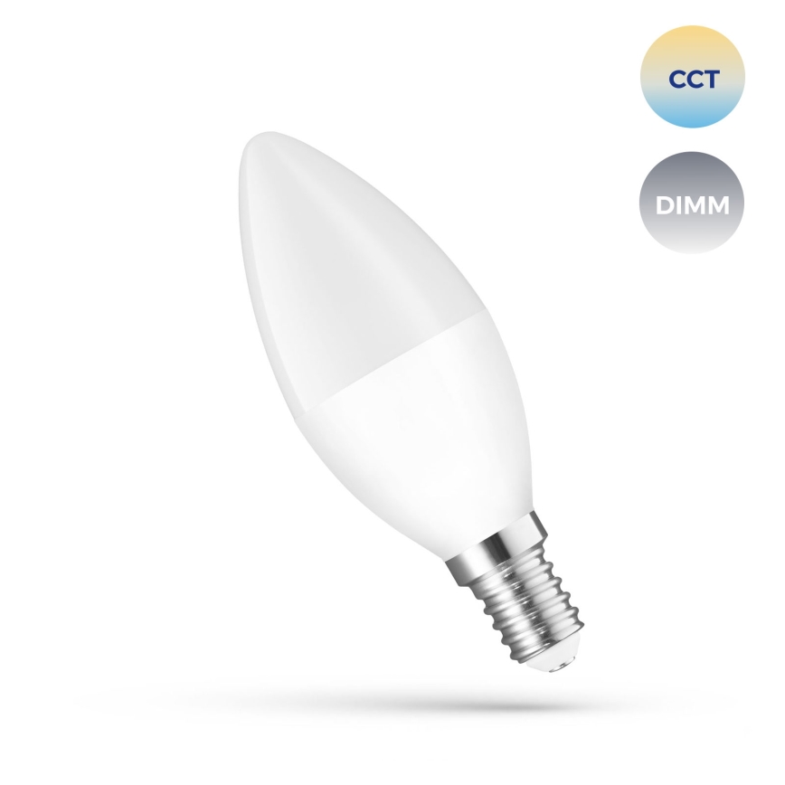 LED Ljusreglerad glödlampa E14/5W/230V 2700-6500K Wi-Fi Tuya