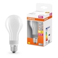 LED Ljusreglerad glödlampa E27/18W/230V 2700K - Osram