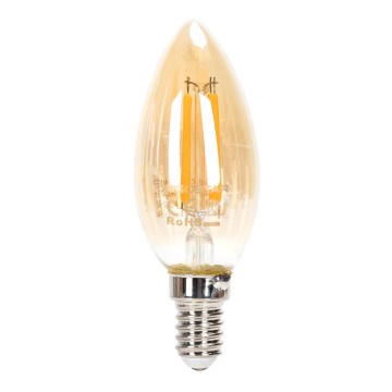 LED Ljusreglerad glödlampa FILAMENT C35 E14/4W/230V 2200K - Aigostar