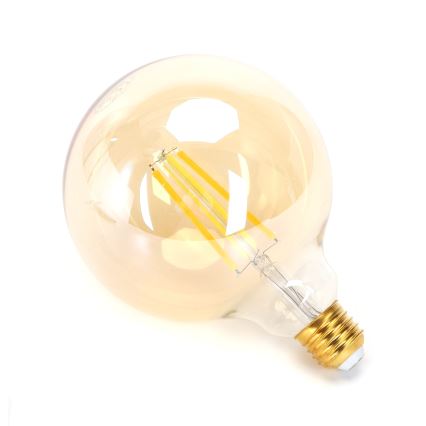 LED Ljusreglerad glödlampa FILAMENT G125 E27/6W/230V 2700-6500K Wi-Fi - Aigostar