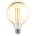 LED Ljusreglerad glödlampa FILAMENT G125 E27/8W/230V 2200K