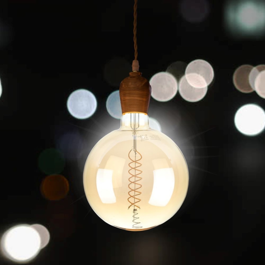 LED Ljusreglerad glödlampa FILAMENT G200 E27/8W/230V 1800K