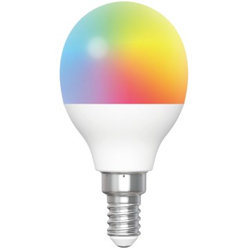 LED Ljusreglerad glödlampa FILAMENT G45 E14/6,5W/230V 2700-6500K Wi-Fi - Aigostar