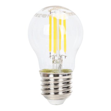 LED Ljusreglerad glödlampa FILAMENT G45 E27/4W/230V 6500K - Aigostar