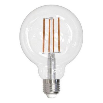LED Ljusreglerad glödlampa FILAMENT G95 E27/11W/230V 4000K