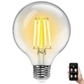LED Ljusreglerad glödlampa FILAMENT G95 E27/6W/230V 2700-6500K Wi-Fi - Aigostar