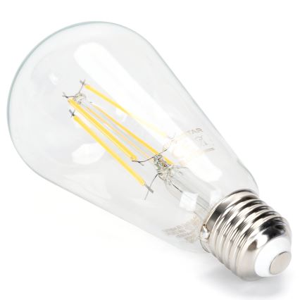 LED Ljusreglerad glödlampa FILAMENT ST64 E27/6W/230V 2700K - Aigostar