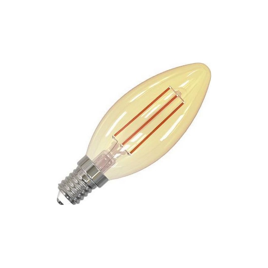 LED Ljusreglerad glödlampa FILAMENT VINTAGE C35 E14/6W/230V 2000K
