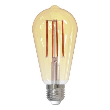 LED Ljusreglerad glödlampa FILAMENT VINTAGE ST64 E27/12W/230V 2000K