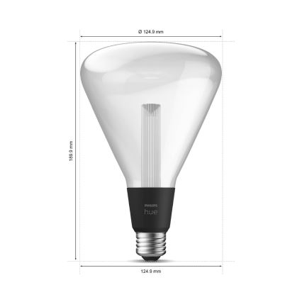 LED RGBW dimbar lampa Philips Hue White And Color Ambiance E27/6,5W/230V 2000-6500K