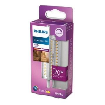 LED Ljusreglerad glödlampa Philips R7s/14W/230V 3000K 118 mm