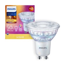 LED Ljusreglerad glödlampa Philips Warm Glow GU10/3,8W/230V 2200-2700K CRI 90