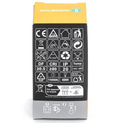 LED Ljusreglerad glödlampa R7s/8W/230V 2700K - Aigostar