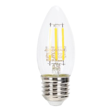 LED Ljusreglerad glödlampa VINTAGE C35 E27/4W/230V 6500K - Aigostar