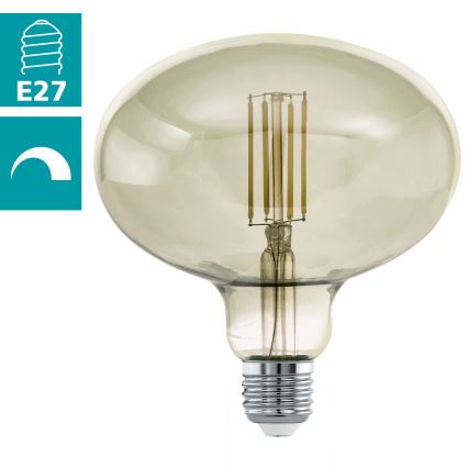 LED Ljusreglerad glödlampa VINTAGE E27/4W/230V 3000K - Eglo 12599
