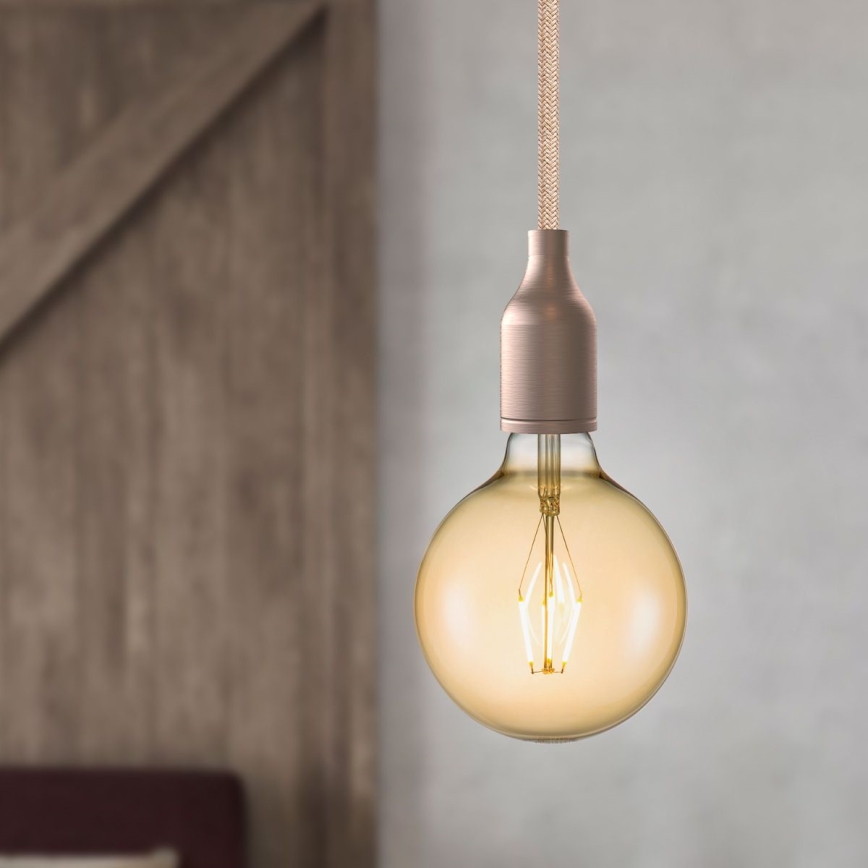 LED Ljusreglerad glödlampa VINTAGE EDISON G125 E27/4W/230V 2700K