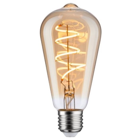 LED Ljusreglerad glödlampa VINTAGE ST64 E27/5W/230V 1800K - Paulmann 28953