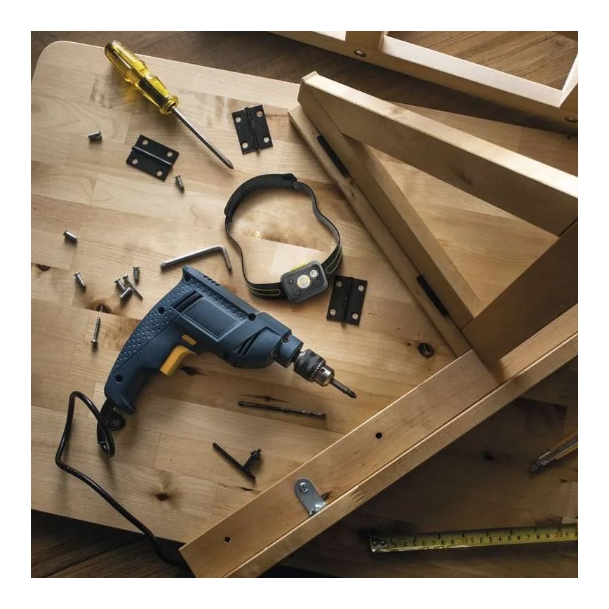 LED Ljusreglerad headlamp med sensor GP DISCOVERY CHW54 LED/3xAAA IPX5