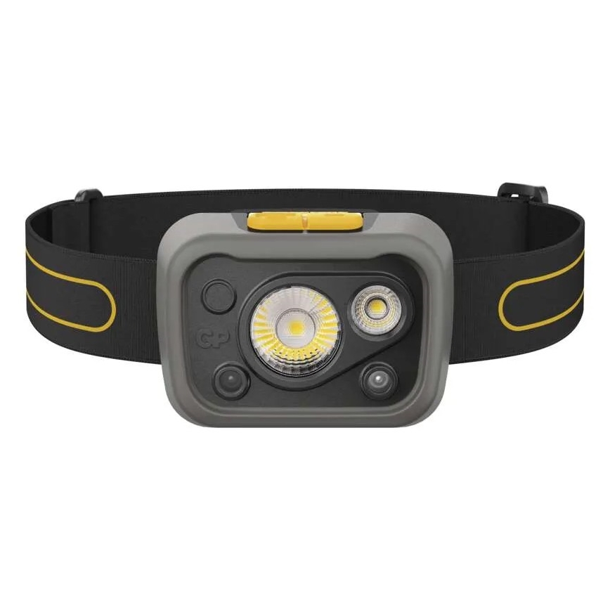 LED Ljusreglerad headlamp med sensor GP DISCOVERY CHW54 LED/3xAAA IPX5
