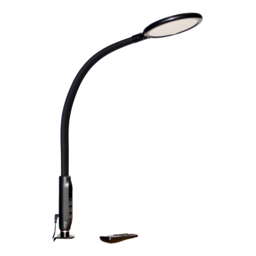 LED Dimbar touch-lampa 03.01.2001 LED/12W/230V svart CRI 90 + fjärrkontroll