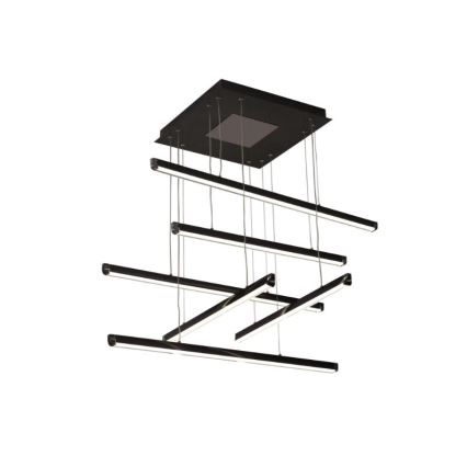 LED ljusreglerad ljuskrona på textilsladd LED/100W/230V 3000-6500K + fjärrkontroll