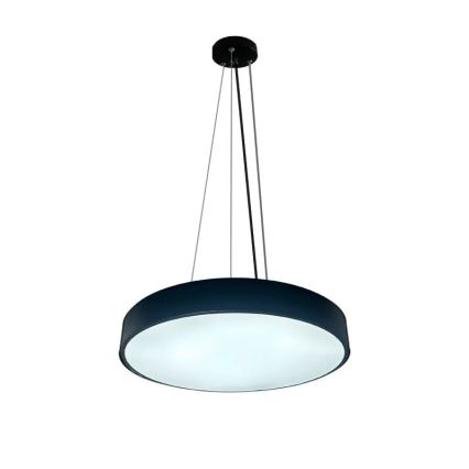 LED ljusreglerad ljuskrona på textilsladd LED/50W/230V 3000-6500K svart + fjärrkontroll