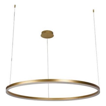 LED ljusreglerad ljuskrona på textilsladd LED/72W/230V 3000-6500K diameter 100 cm + fjärrkontroll