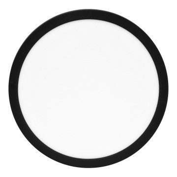 LED ljusreglerad panel LEXA LED/12/18/24W/230V 3000/4000/6000K diameter 30 cm svart