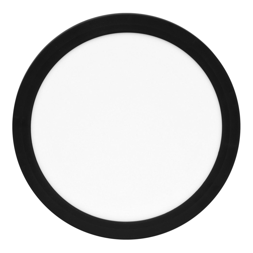 LED ljusreglerad panel LEXA LED/6/12/18W/230V 3000/4000/6000K diameter 22,5 cm svart