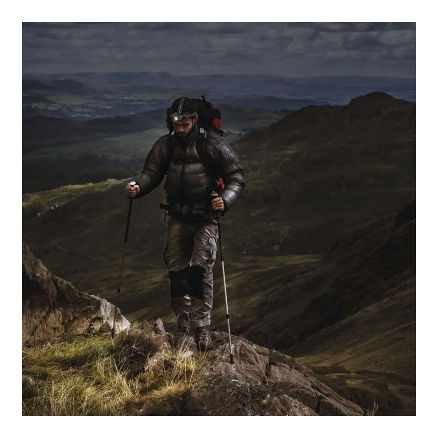 LED Ljusreglerad rechargeable headlamp GP XPLOR PHR19 LED/1x18650/5V IPX8