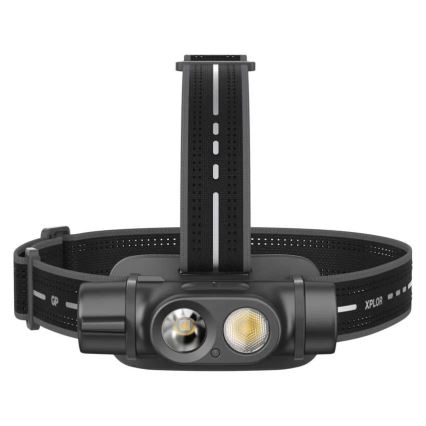 LED Ljusreglerad rechargeable headlamp GP XPLOR PHR19 LED/1x18650/5V IPX8