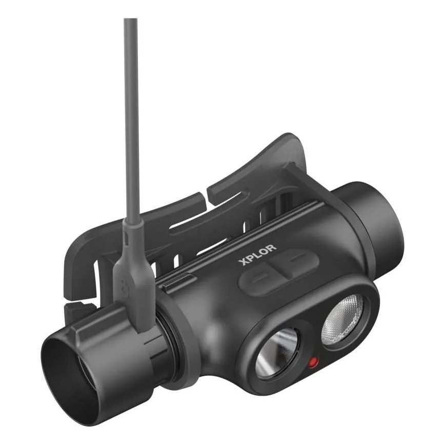 LED Ljusreglerad rechargeable headlamp GP XPLOR PHR19 LED/1x18650/5V IPX8