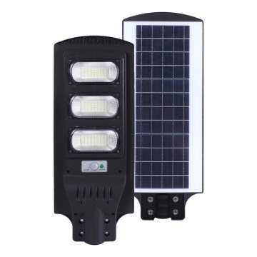 LED Ljusreglerad solcell gata lampa med motion och dusk sensor URBI LED/8W/3,2V 6500K IP54 + fjärrkontroll